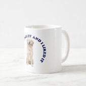 黄金の宝にキス コーヒーマグカップ (正面右)