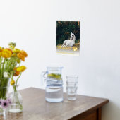 黄金の宝石碑の我々のハート馬の記念碑 箔ポスター (レイダウン (キッチン))