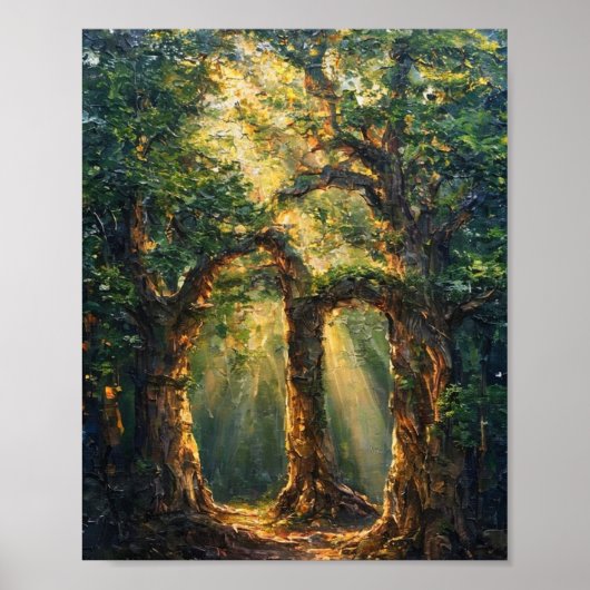 黄金の幻影が現れる感覚的な林: The Sentient Grove: A Golden Appar ポスター (正面)