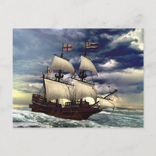 黄金の後ろ。 ポストカード (正面)