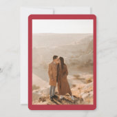 『黄金の思い出祝25年の愛』 招待状 (裏面)