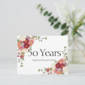 『黄金の思い出祝』(50年の愛) シーズンポストカード (スタンド正面)