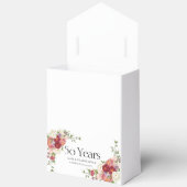 『黄金の思い出祝』（50年の愛） フェイバーボックス (見開き)