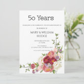 『黄金の思い出祝』（50年の愛） 招待状 (スタンド正面)