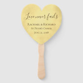 黄金の愛は決して失敗し結婚ない ハンドファン (正面)