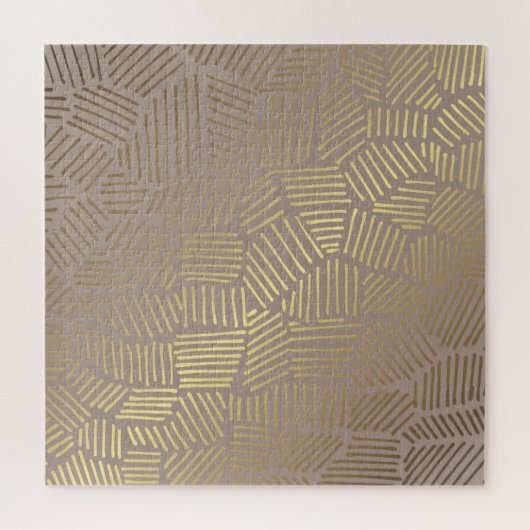 黄金の抽象芸術、エレガントヴィンテージ背景。 ジグソーパズル (縦)