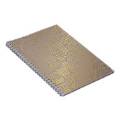 黄金の抽象芸術、エレガントヴィンテージ背景。 ノートブック (右側)