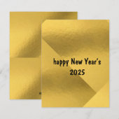 黄金の新年 シーズンカード (正面/裏面)