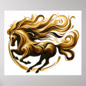 黄金の旋風 – 王馬の動き ポスター (正面)