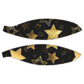 黄金の星とシームレスなパターン バスケットボール (パネル)