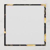 黄金の星とシームレスなパターン プログラム (裏面)