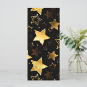 黄金の星とシームレスなパターン メニュー (スタンド正面)