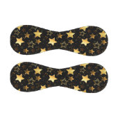 黄金の星とシームレスなパターン 野球ボール (パネル)