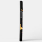 黄金の星とシームレスなパターン Case-Mate iPhoneケース (裏面 / 右)