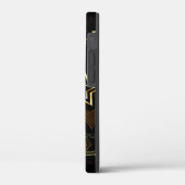 黄金の星とシームレスなパターン Case-Mate iPhoneケース (裏面 / 左)