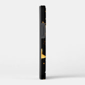 黄金の星とシームレスなパターン Case-Mate iPhoneケース (裏面 / 右)