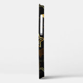 黄金の星とシームレスなパターン Case-Mate iPhoneケース (裏面 / 左)