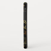 黄金の星とシームレスなパターン Case-Mate iPhoneケース (裏面/左)