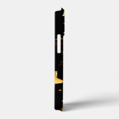 黄金の星とシームレスなパターン Case-Mate iPhoneケース (裏面 / 右)