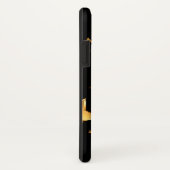 黄金の星とシームレスなパターン Case-Mate iPhoneケース (裏面/右)