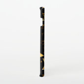 黄金の星とシームレスなパターン SAMSUNG GALAXYケース (右側)