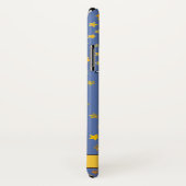 黄金の星のアクセントを持つ魔法の翼のユニコーン Case-Mate iPhoneケース (裏面/右)