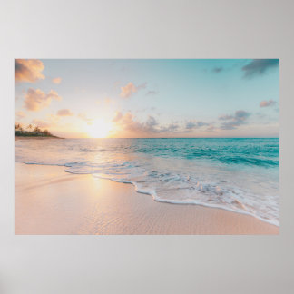 黄金の時の海岸 ポスター