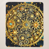 黄金の時計仕掛けの天体芸術 シェルパブランケット (正面)