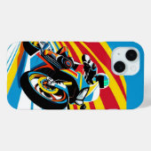 🏍️ 黄金の時間の映画的なバイクの旅 Case-Mate iPhoneケース (裏面 (横))