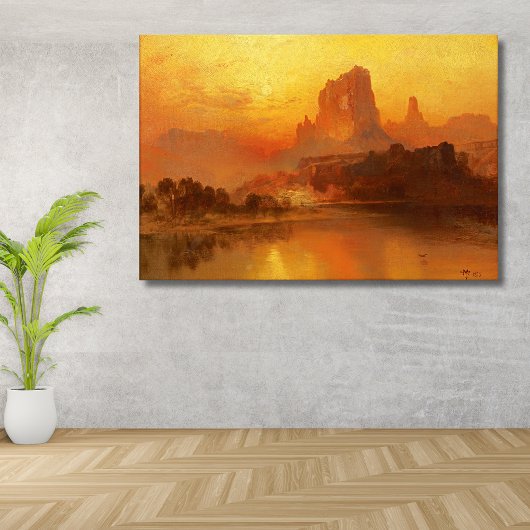 黄金の時，モラン， 1875 キャンバスプリント