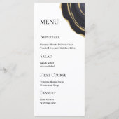 黄金の暗灰色の瑪瑙 メニュー (正面)