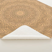 黄金の曼荼羅。「黄金の砂」 シェルパブランケット (3/4)