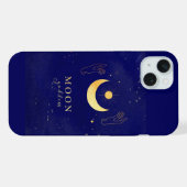 黄金の月と手 iPhoneケース (裏面横)