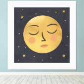 黄金の月 キャンバスプリント (インサイチュ (ウッドフロア))