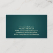 黄金の木の命 – Yggdrasil 名刺 (裏面)