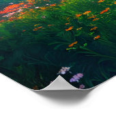 黄金の木の魔法の輝き ポスター (角)