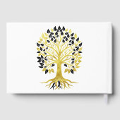 黄金の木は永遠に洗練さ結婚れた ゲストブック (裏面)