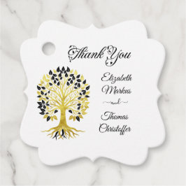 黄金の木は永遠に洗練さ結婚れた フェイバータグ