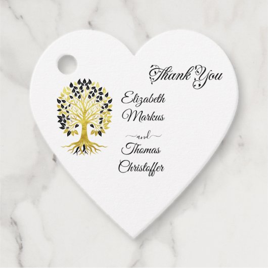 黄金の木は永遠に洗練さ結婚れた フェイバータグ (正面)