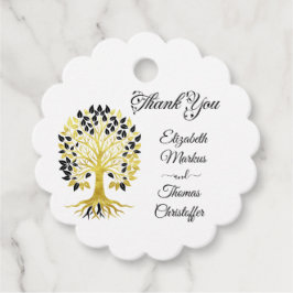 黄金の木は永遠に洗練さ結婚れた フェイバータグ