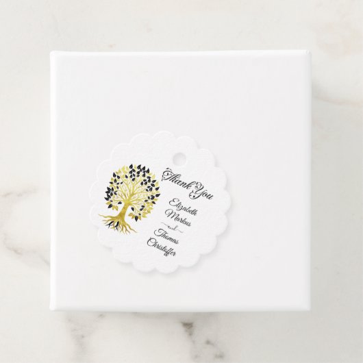 黄金の木は永遠に洗練さ結婚れた フェイバータグ (インサイチュ)