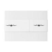 黄金の木は永遠に洗練さ結婚れた 招待状ベリーバンド (裏面例)