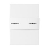 黄金の木は永遠に洗練さ結婚れた 招待状ベリーバンド (裏面例)