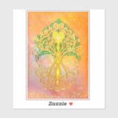 黄金の木我々は1オレンジ黄色 シール (シート)