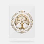 黄金の木 アクリルサイン (正面)