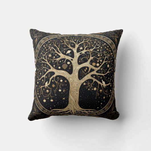 黄金の木 クッション (裏面)