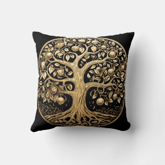 黄金の木 クッション (裏面)