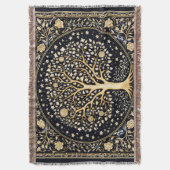 黄金の木 スローブランケット (正面縦)