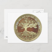 黄金の木 ポストカード (正面/裏面)