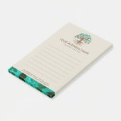 黄金の木 – ヤグドラシル – マラカイト葉 ポストイット (アングル)